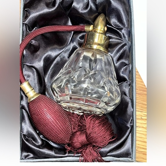 Vintage WATERFORD CRYSTAL PERFUME ATOMIZER GIFTWARE - Picture 4 of 4